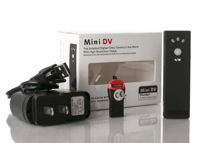 Hidden Micro Desk Spy Camera Audio Video Recorder - Easy Setup