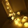 1pc LED Panda String Lights; Cute Modeling Lights; Children's Room Decoration; Festive Decor ALights; 1.5m 10 Lights