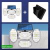 Upgraded Solar Motion Sensor Light Security Lamp Garden Outdoor Waterproof