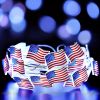 1pc; American Flag String Lights; Independence Day Battery Decorative String Lights; Home Decor; Bedroom Decor; Wedding Decor; Christmas Decor