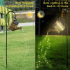 1pc Watering Can Lights Waterproof Copper Solar Lights For Outdoor, Pathway, Yard, Deck, Lawn, Patio, Walkway