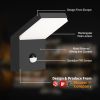 Inowel Wall Light Outdoor LED Wall Mount Lamp Wall Sconce Lighting with Motion Sensor Lantern Fixture 19217