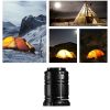 1pc Portable Solar Camping Tent Light Flame Lamp Lantern Flashlight; Retractable Emergency Lighting Camping Light Lantern