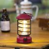 400 Lumens NEW Retro Camping Lights; Atmosphere Tent Lights COB Battery Lighting Hanging Lights; Outdoor Camping Accessories