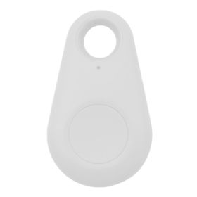 1pc Smart Mini GPS Finder BT Tracer Pet Kids GPS Locator Tag Alarm Wallet Key Tracker (Color: White)