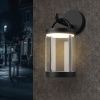 Inowel Lights Outdoor Wall Sconce Lantern Exterior IP65 Waterproof LED Wall Light Classic Wall Lamp Round Lighting 32333