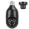 E27 WiFi Bulb Camera 1080P FHD WiFi IP Pan Tilt Security Surveillance Camera