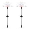 2Pcs Solar Powered Starburst Lights 240 LEDs Firework Lamp Garden Path Decor Lights