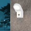 Inowel Wall Light Outdoor PIR Sensor LED Wall Mount Lamp Round Wall Sconce Lighting with Motion Sensor 11723